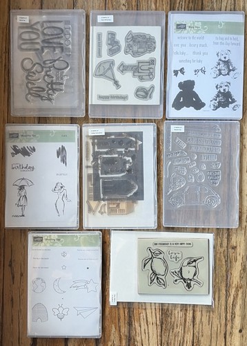 Stampin mixed lot of - lot, 8