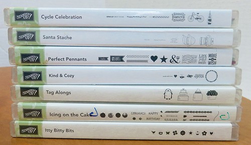Stampin lot 7 stamp - stampin', of