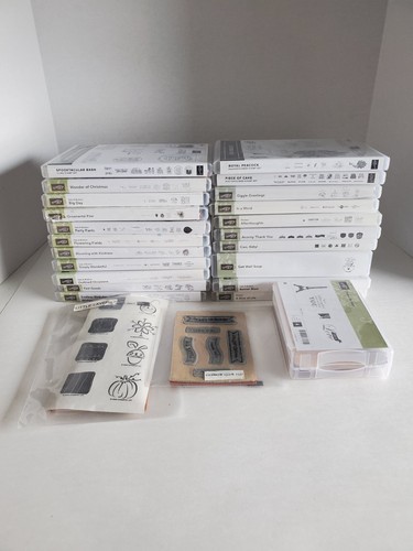 Stampin stamp lot 24 - up,