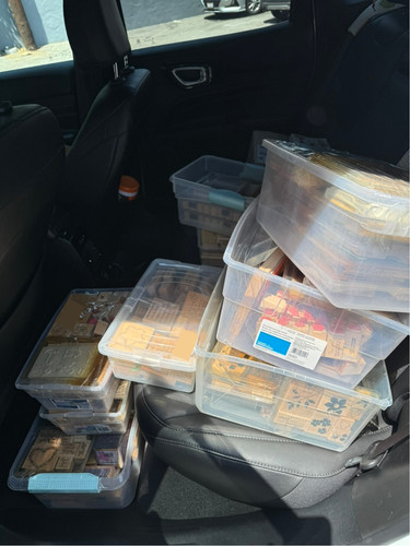 Huge 400 rubber stamp - huge, 400+