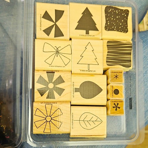 Stampin mounted rubber - mounted, &