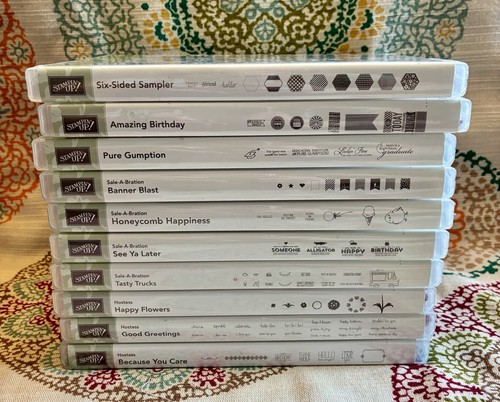 Stampin lot 10 - of, in