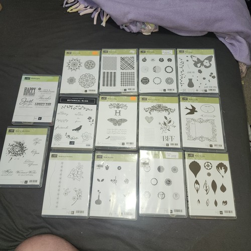 Stampin lot sets in - lot, 14