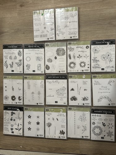 Lot stampin up stamp - 17,