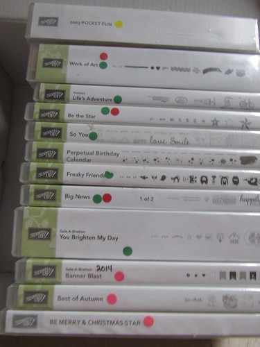 Stampin stamp sets - sets, of