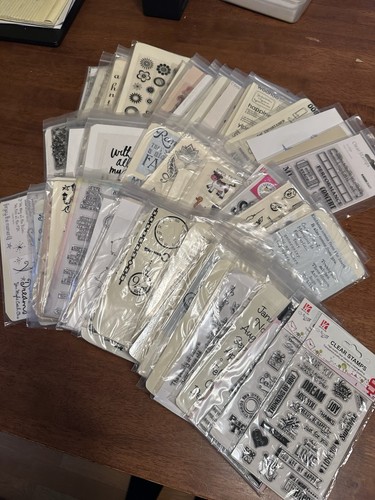 Huge lot clear photopolymer - lot,