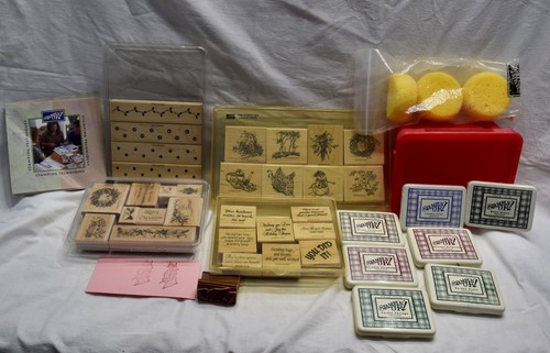Stampin lot 31 rubber - of,